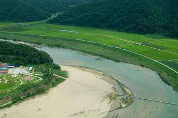 view of the river