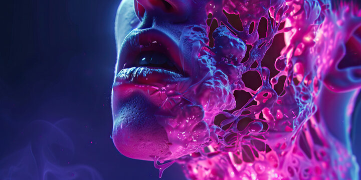 Anaphylaxis: The Swelling and Difficulty Breathing of Severe Allergic Reactions - Imagine a scene where a person's face, lips, or throat swells, and they have difficulty breathing, indicating a severe