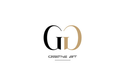 GG, G abstract letters logo monogram