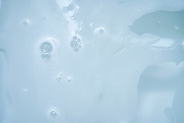 Abstract background with soapy water in the bath.