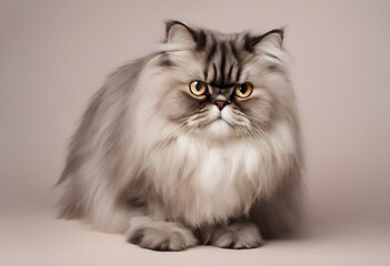 Fototapeta premium A view of a Persian Cat