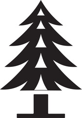 Obraz premium Pine Tree Icon