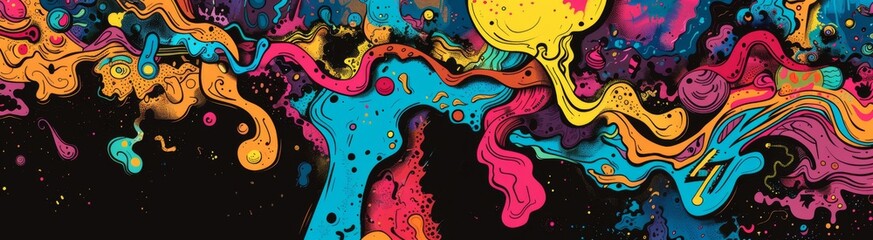 abstract colorful texture background. creative colorful nice liquid paints for your design