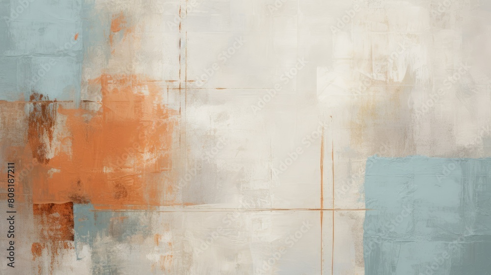 Poster Subtle texture background with delicate lines and strokes