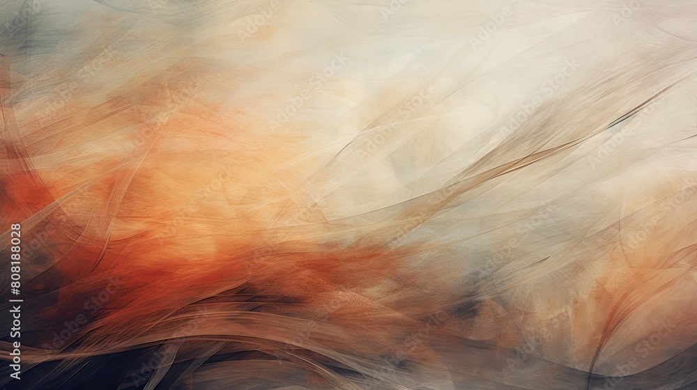 Poster Subtle texture background with delicate lines and strokes