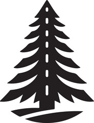 Obraz premium Pine Tree Icon