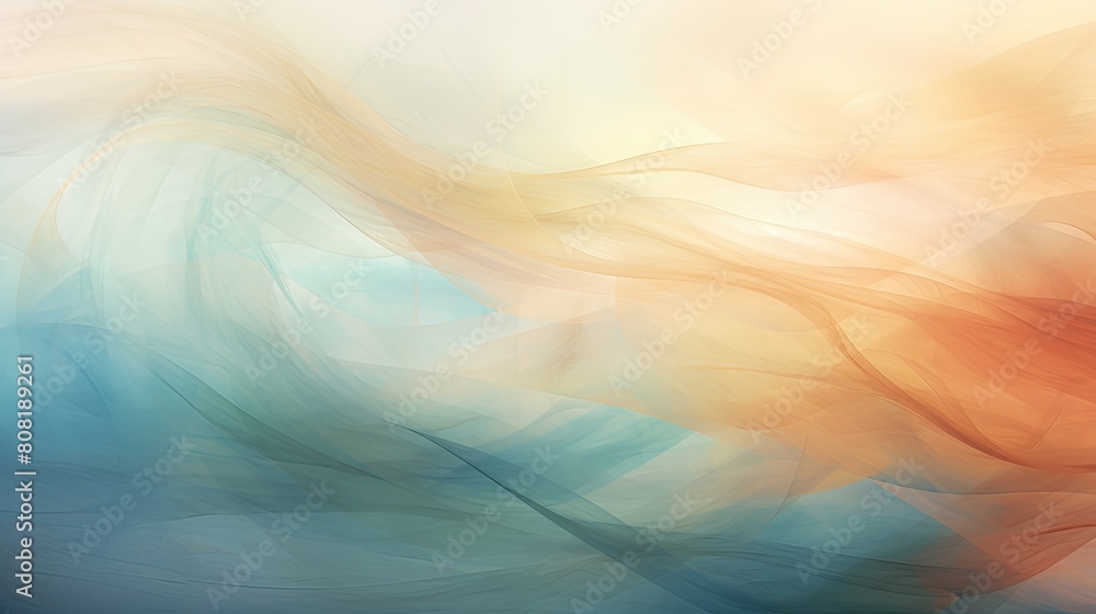 Poster Subtle texture background with delicate lines and strokes