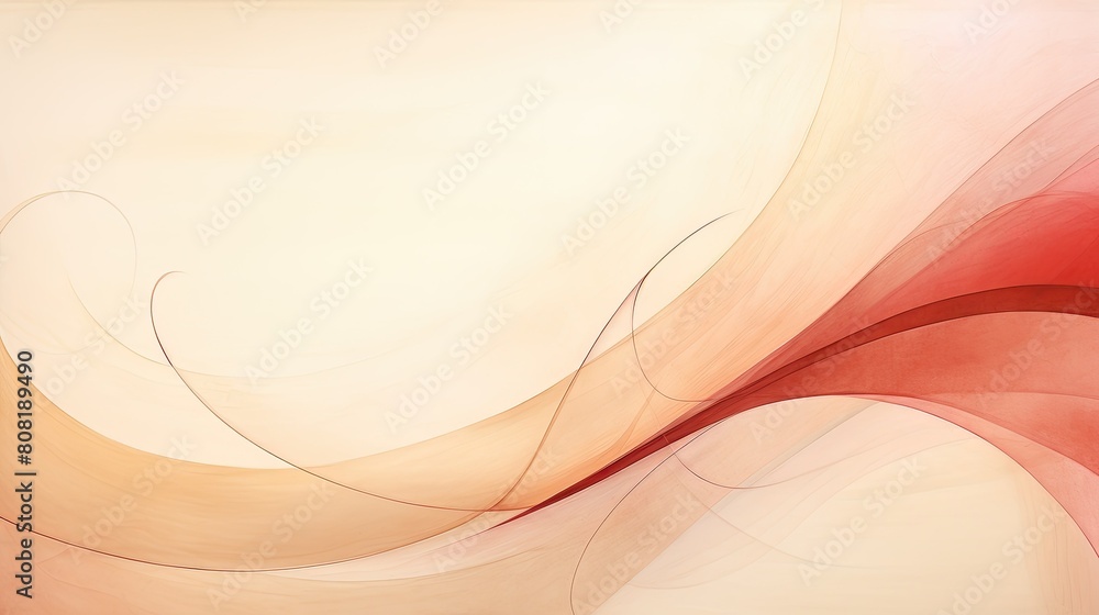 Poster Subtle texture background with delicate lines and strokes