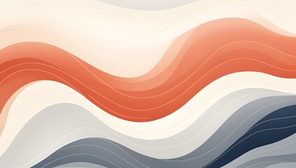 Craft a minimalist abstract background using translucent layers and soft, muted colors.

