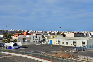 Fuerteventura, Canary Islands - march 15 2024 : Puerto del Rosario