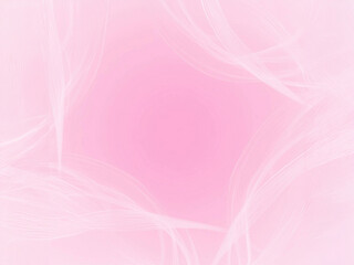 Abstract watercolor painting, pink gradient color with white, thin, wavy lines around the centrum. To use as a background image for adding text. Smooth paper texture.