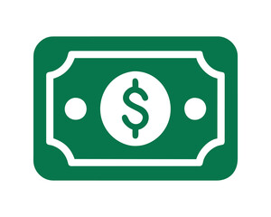 illustration of a icon with a dollar mark