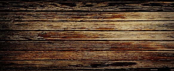 Dark wood background, old black wood texture for backgroun