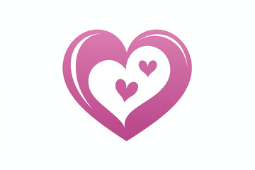 A heart icon as logo for use in maternity and pediatric services