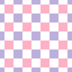 Retro checkered seamless pattern. Colorful vintage aesthetic pattern. Illustration funky, trippy and psychedelic, distorted grid patterns.