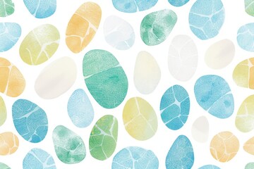 Creative Watercolor Abstract Graphic Art Texture Shape Print Modern Vintage Fashion Backdrop Fabric Beautiful Vector Geometric Minimal Blue Concept Trendy Nature Simple Artistic Paint Summer