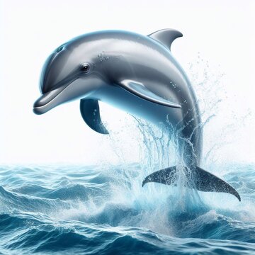 Springender Delfin