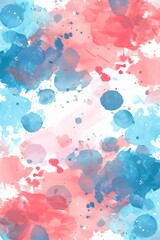 Creative Watercolor Abstract Graphic Art Texture Shape Print Modern Vintage Fashion Backdrop Fabric Beautiful Vector Geometric Minimal Blue Concept Trendy Nature Simple Artistic Paint Summer