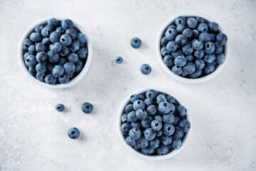 Bluberries in a bowl