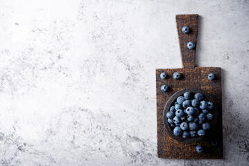 Bluberries in a bowl