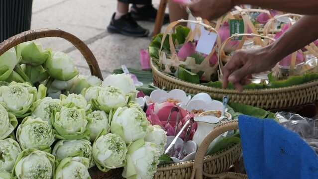 Miang Kham (traditional Southeast Asian herbal snack from Thailand and Laos), Traditional Thai snack. It&rsquo;s a snack containing different ingredients of herbs and vegetables. 
