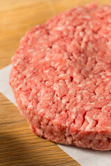 Raw Grass Fed Beef Hamburgers