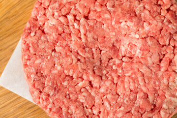 Raw Grass Fed Beef Hamburgers