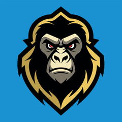 scimmie logo gorilla scimpanzè 01