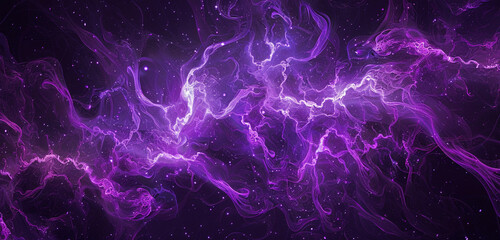 Fototapeta premium Violet cosmic abstract structure ideal for thematic scientific presentations
