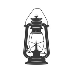 Silhouette Vintage lantern pendant lamp industrial style black color only