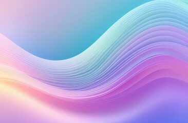 Smooth lines and pastel shades: abstract background