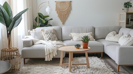 Minimalist living room scandinavian style is perfect for relaxing and unwinding