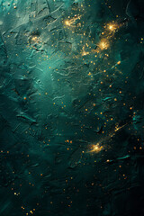 A textured piece with raised dots of glow-in-the-dark paint, giving the viewer a tactile experience of the starry sky,