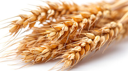 Wheat Ears Isolated on White Background,
Wheat ears isolated on white transparent background
