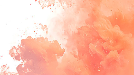 Abstract background with paint color of the year peach fuzz