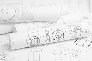 Mechanics engineering drawings	
