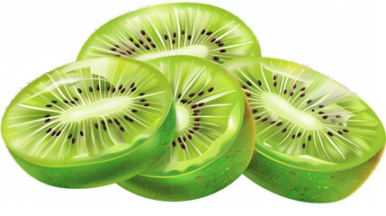 Exotic Kiwi Slices, Healthy Refreshment