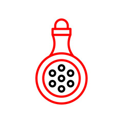 Potion  Vector Line Two Color Icon
