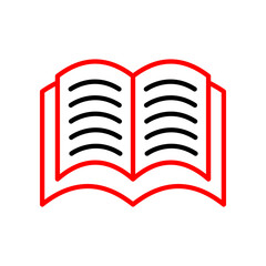 Learning  Vector Line Two Color Icon