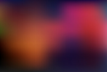 Dark Pink, Yellow vector blurred bright pattern.