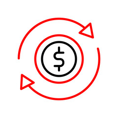 Business  Vector Line Two Color Icon