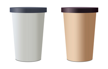 realistic cup of coffee