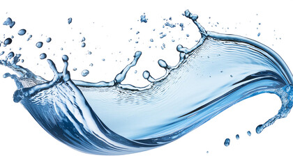 Wasser Splash wellenförmig.