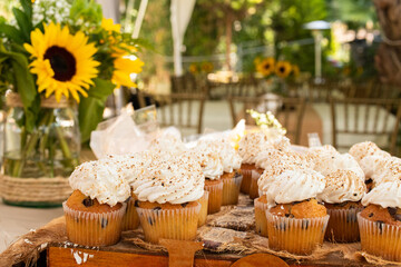 Boda pan y girasoles