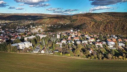 The village of Bilovice nad Svitavou near Brno