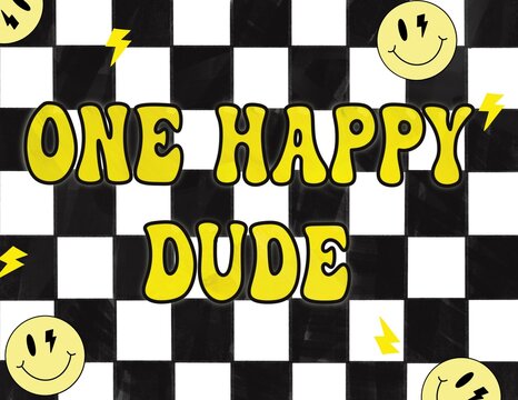One happy dude theme banner