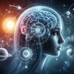 Obraz premium synergies of human mind
