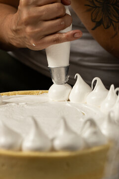 lemon pie / merengue italiano / copos de merengue