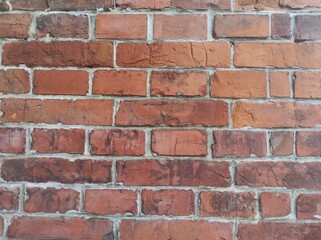 Photo of brick wall texture. Texture of old brick