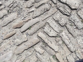 Photo of brick wall texture. Texture of old brick
